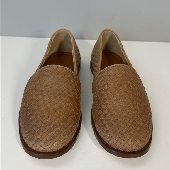 Nisolo Mara Woven Leather Brown Almond Flats Size 7.5 Quiet Luxury Capsule - Picture 6 of 15